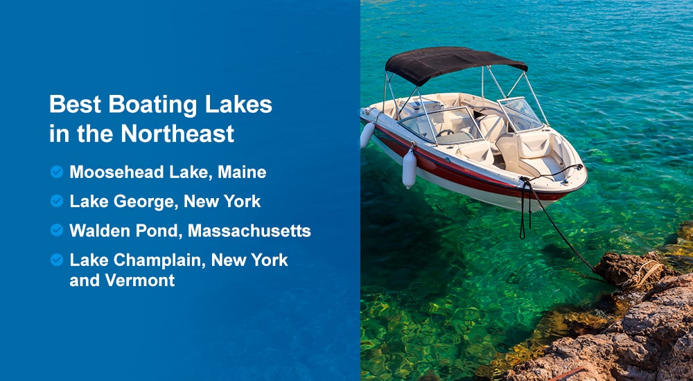Best Boating Lakes in the Northeast